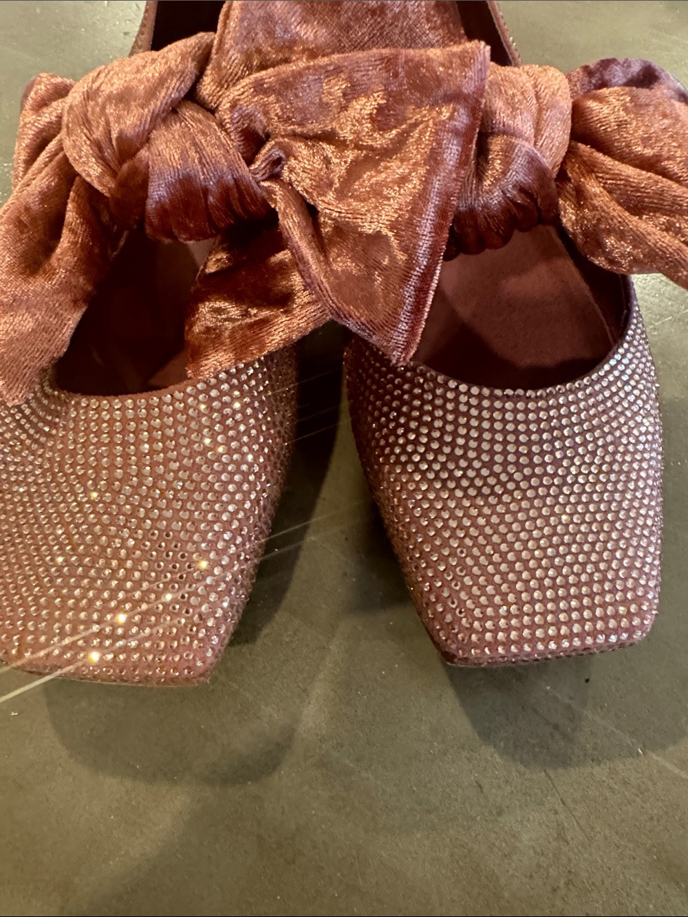 Sparkly Bow Flats - Picture 8 of 11